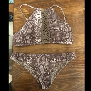 Acacia Swimsuit snack print